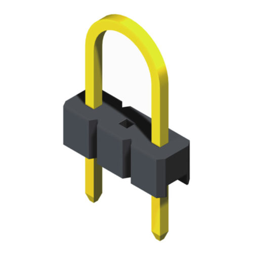 5PH1UDA25-103XXNNXU-00 Контактная колодка 2,54 мм, 1 ряд, высота = 2,5 мм, тип U