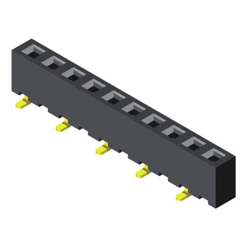 5PS1MSA45-1XXXXXNNXXU-00 Гнездовой разъем 2,54 мм, 1 ряд, высота = 4,5 мм, тип SMT