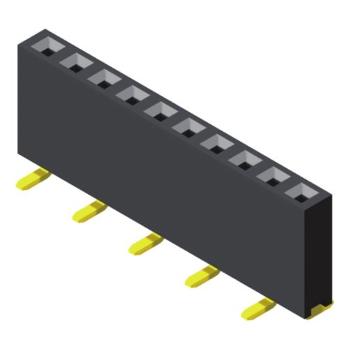 5PS1MSA85-1XXXXXNNXXU-00 Розетка 2,54 мм, 1 ряд, высота = 8,5 мм, тип SMT