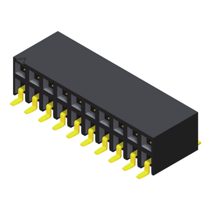 5PS1MHA59-2XXXXNXNXU-00 Женский заголовок 2.54mm 2 Тип входа стороны строки горизонтальный SMT