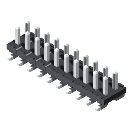 5PHAMSA25-2XXXXNNXU-00 Контактный разъем 4,2 мм, 2 ряда, высота = 2,5 мм, тип поверхностного монтажа