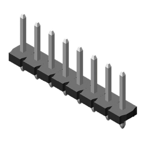 5PH8SDA25-1XXXXXNNXU-00 Контактная колодка 5,08 мм, 1 ряд, высота = 2,5 мм, прямой тип