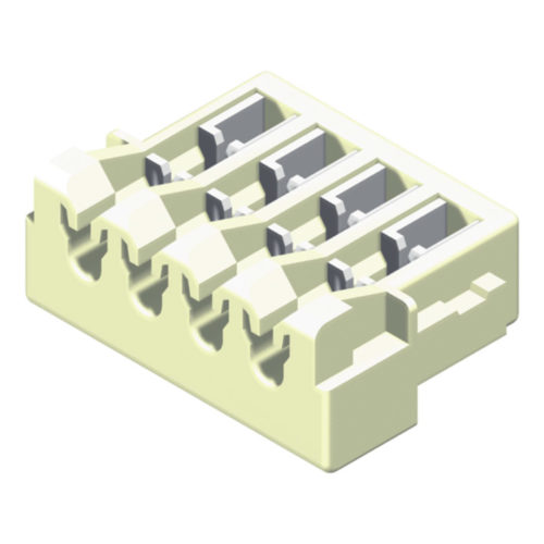 5W0800D0-1XXXXWXUA01 Серия 0800, бесфланцевый тип IDC, 0,8 мм, без ушка