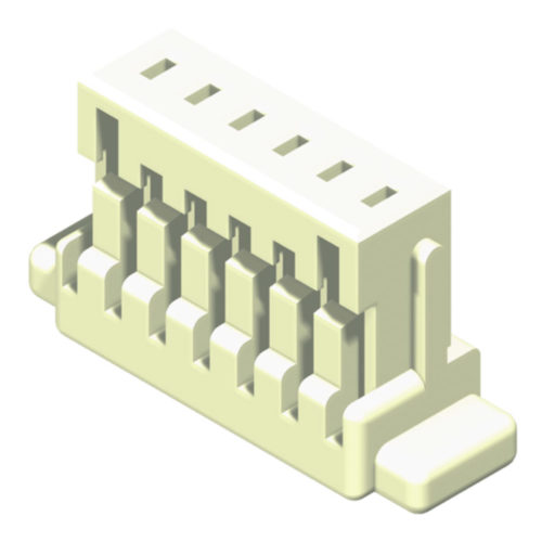 5H1001N1-1XXWBL00A01 Серия 1001, корпус 1,0 мм, 1 ряд с ушком