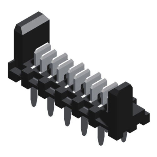 5W1271S1-1XXT0BXUM01 Серия 1271, пластина 1,27 мм, прямой тип