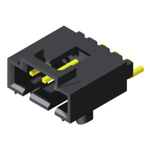 5W2545H0-1XXG0BMUA01 2545 серия 2,54 мм мини-пластина SMT R/A с защелкой