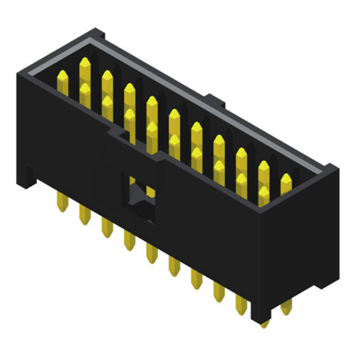 5W2555S0-2XXG0BBLG01 Серия 2555 2,54 мм бесфланцевый прямой тип