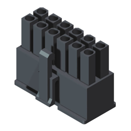 5H3000F0-2XXBBL00C01 Серия 3000, корпус 3,0 мм, гнездовой, 2 ряда
