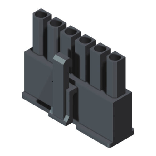 5H3000F0-1XXBBL00C01 Серия 3000, корпус 3,0 мм, гнездовой, 1 ряд