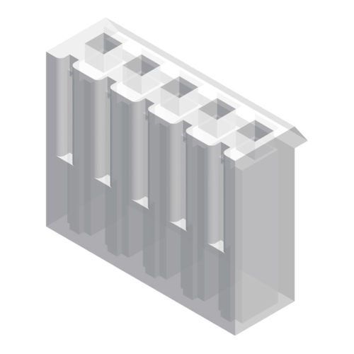 5H3961NX-1XXWBL00A01 Корпус серии 3961 3,96 мм