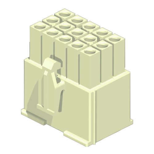 5H4140M0-3XXWBL00G01 Серия 4140, корпус 4,14 мм, вилка, 3 ряда