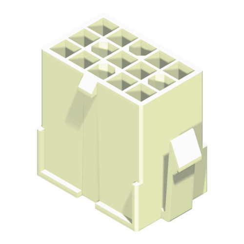 5H4140F1-3XXWBL00G01 Серия 4140, гнездо 4,14 мм, 3 ряда