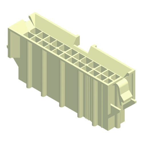 5H4200M1-2XXWBL00C0X Серия 4200 Корпус 4,2 мм, вилка, 2 ряда