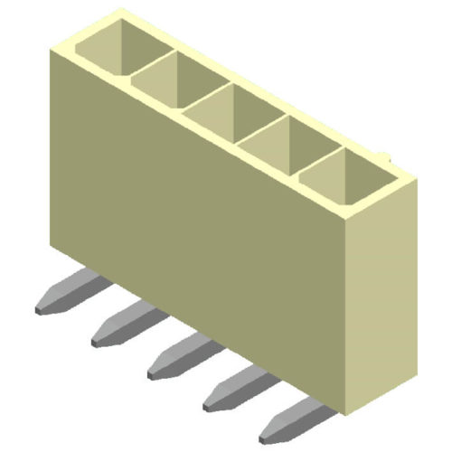 5W4200L0-1XXT0WXLC01 Серия 4200, квадратный штифт 4,2 мм, прямоугольный, 1 ряд