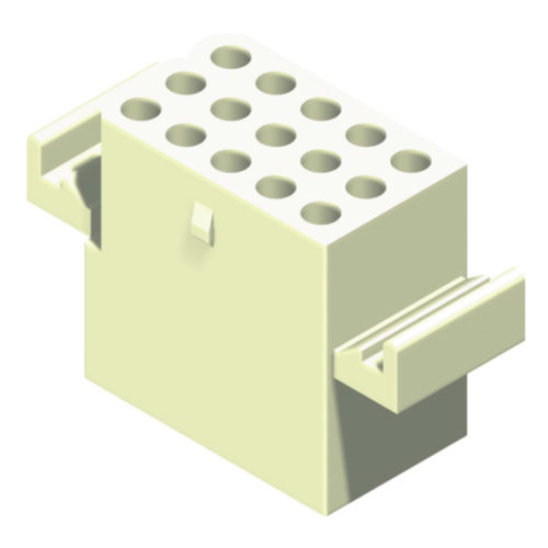 5H5030FX-3XXWBL00A01 Серия 5030, корпус 5,03 мм, гнездовой, 3 ряда