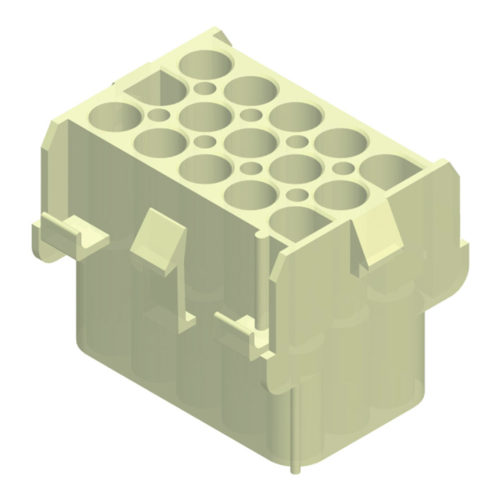 5H6350M0-3XXWBL00C01 Серия 6350, корпус 6,35 мм, вилка, 3 ряда