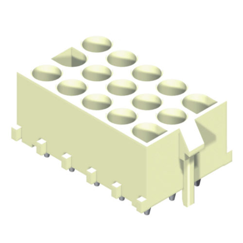 5W6350SM-3XXXXWBLC0X 6350Series 6,35 мм бесфланцевый прямой 3-рядный штекер