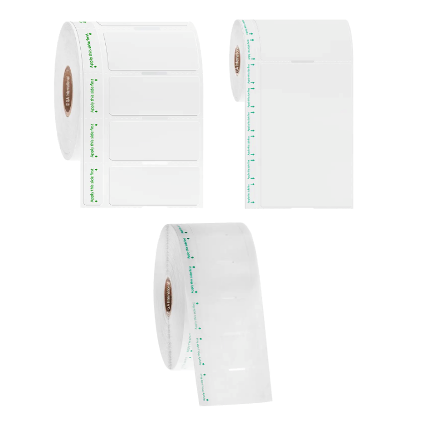 Прозрачные этикетки для криогенных замороженных флаконов, пробирок и контейнеров CryoSTUCK