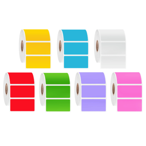 Съемные этикетки для контейнеров, устойчивые к растворителям ChemicoTAG, рулон сердечника 25,4 мм