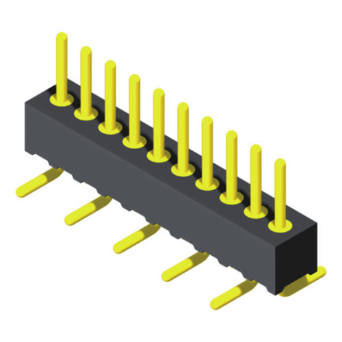 5MH3U/D22N-1XXXXBXU-0000-01 Заголовок машинного штифта 1,27 мм SMT, тип 1 ряд