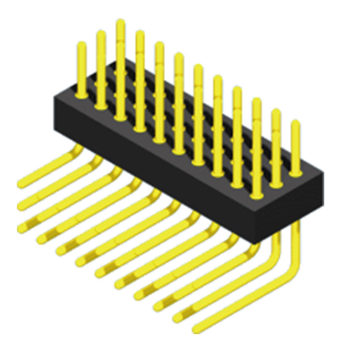 5MH3R19N-3XXXXBXU-0000-01 Вилка машинного штифта 1,27 мм R/A, тип 3 ряда