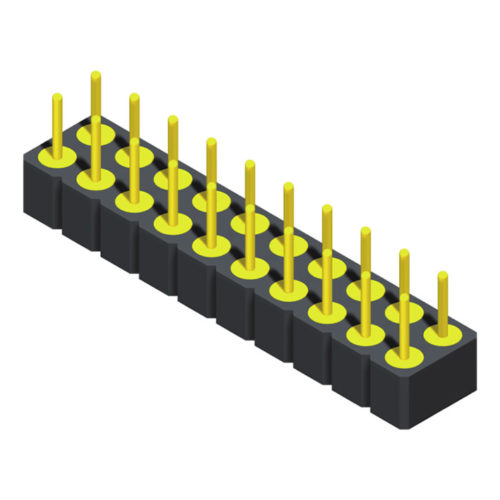 5MH1Q30N-2XXXXBXU-0000-01 Штыревой разъем 2,54 мм SMT, тип 2, ряд точек