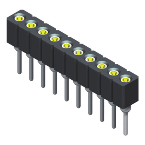 5MS7S30N-1XXXXBXU-0740-01 Гнездо для штифта 1,778 мм, прямое