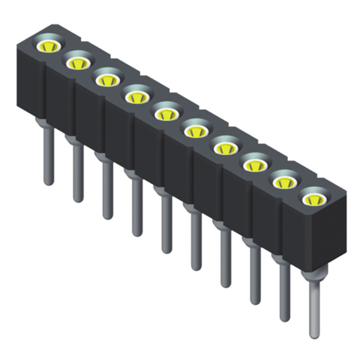 5MS7S30N-1XXXXBXU-0740-01 Гнездо для штифта 1,778 мм, прямое