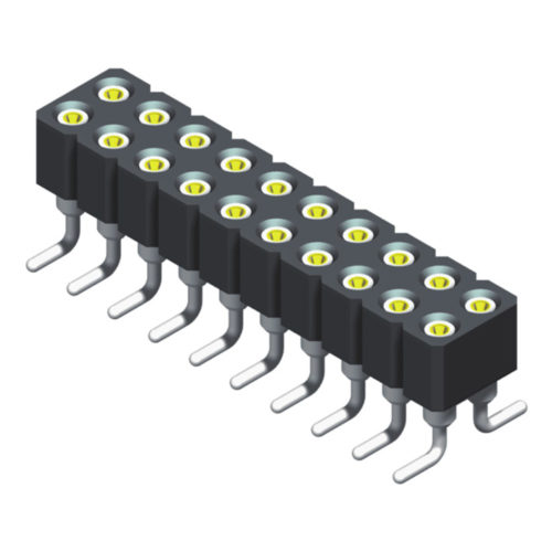 5MS2M28N-2XXS0BXU-0000-01 Гнездо для штифта 2,0 мм SMT, тип 2 ряда