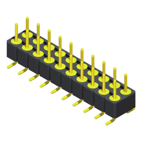 5MH1M30N-2XXXXBXU-XXXX-01 Штыревой разъем 2,54 мм для поверхностного монтажа, тип 2, ряд