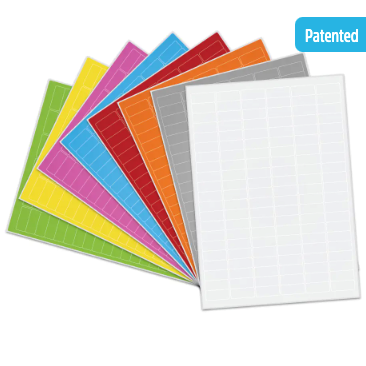 Permanent Cryo-LazrTAG cryogenic laser printer label sheets, A4 size