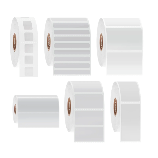 Криогенные этикетки Cryo-DirectTAG, прямоугольные, сердцевина 76,2 мм