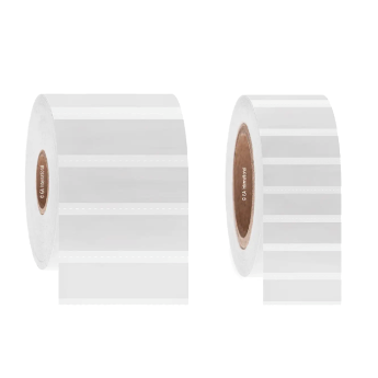 Этикетки для морозильной камеры постоянного действия, прямоугольные, 2 стопки