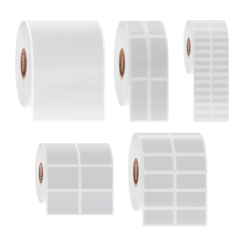 NitroTAG cryogenic liquid nitrogen storage barcode labels, rectangular, 2 across