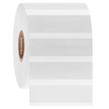 NitroTAG cryogenic liquid nitrogen storage barcode labels, rectangular, 2 stacked