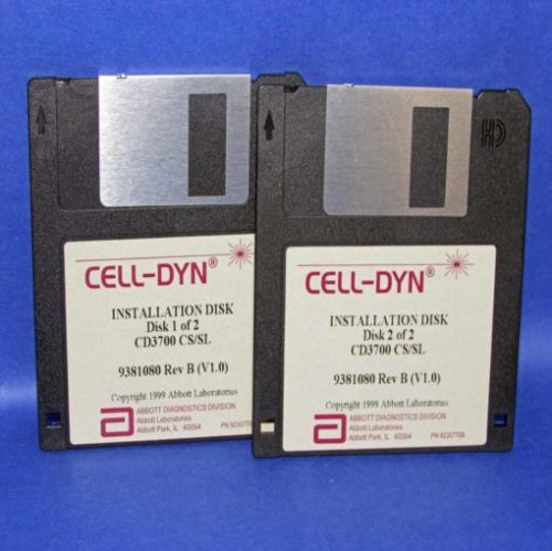 Установочные диски Abbott Cell Dyn Rev B 9381080