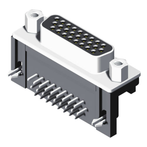 57HDDRXF-XXAXXXXA-0X D-SUB HD Прямоугольный тип Женский