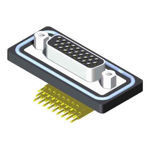 57WDRXF-XXNXXXBA-01 Водонепроницаемый разъем D-SUB HD прямоугольного типа, гнездовой