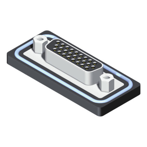 57WHSSXF-XXNXXXBA-01 Водонепроницаемая розетка D-SUB HD под пайку