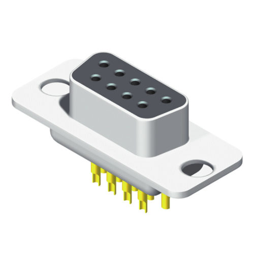 57MDSSXF-XXNXG0XA-01 Штекер D-SUB под пайку, гнездо