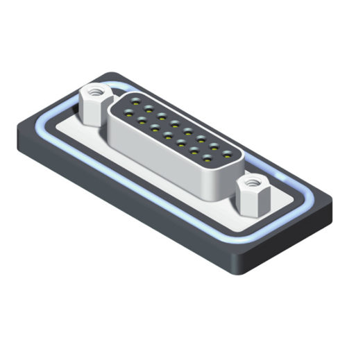 57WDDSXF-XXBXXXBA-01 Водонепроницаемая розетка D-SUB погружного типа