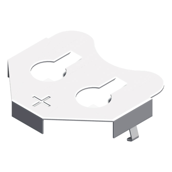5SBK2430D0-NI00X-B01 Держатель батарейки типа «таблетка» с зажимом для соединителя, серия 2430