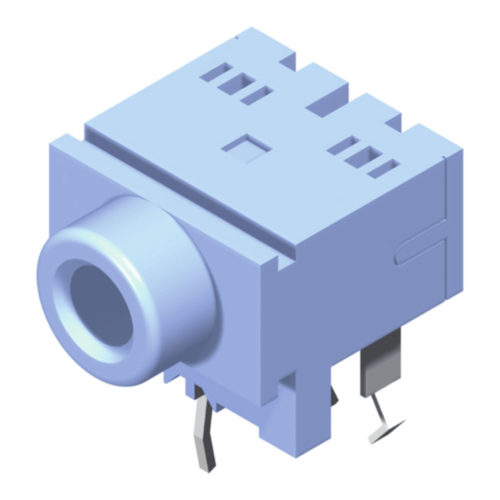 5EJ35DC02-XXT0XLB-01 Разъем для наушников Ø3,5, угловой, без корпуса Серия 02
