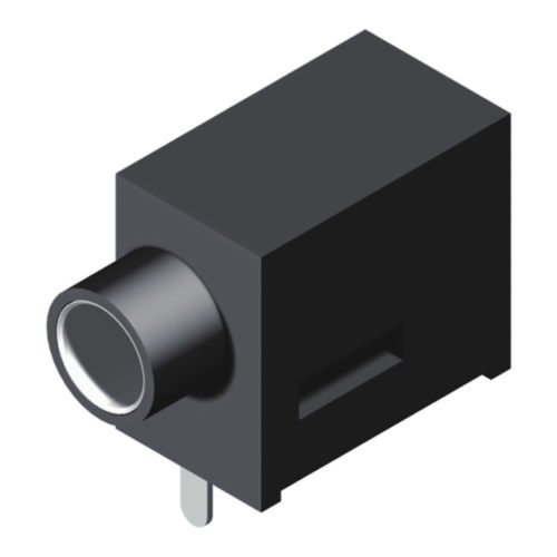 5EJ35DC03-05T0XLA-01 Разъем для наушников Ø3,5, угловой, без корпуса, серия 03