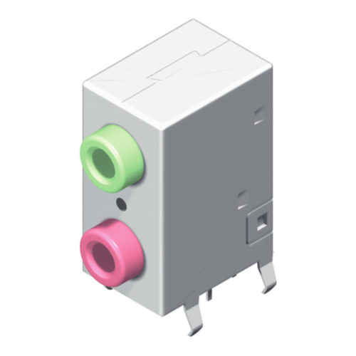 Разъем для наушников 5EJ35DD05-09ZNXLA-0X Ø3,5, угловой, с корпусом серии 05