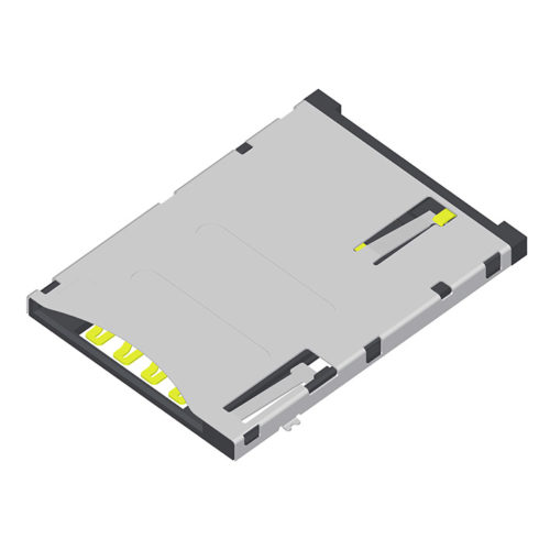 5KSIP-08S0PHE01 Держатель SIM-карты Push-Push Type 8+1P H=1.85