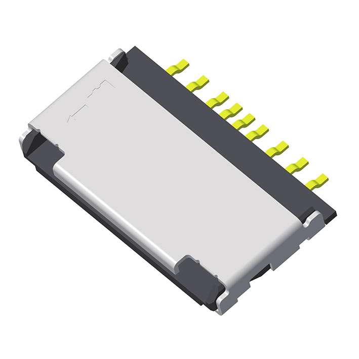 5KTFS-09G0NHL01 Держатель для карт TF с коротким корпусом, тип 8+1P, высота = 1,5/1,7