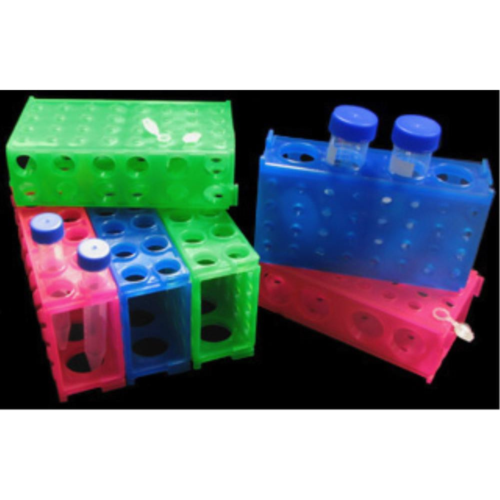 Tube rack, PP, 4 hole sizes