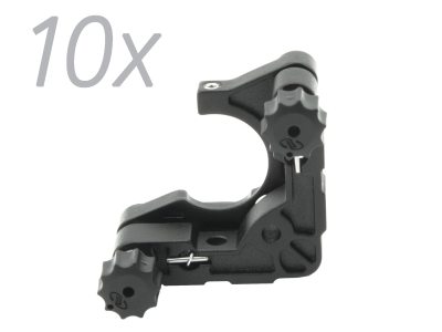 Крепление для зеркала, 10 шт. в упаковке, 1,0 дюйма, 2 привода с ручкой, модель M1Q: M1Q-PK