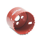 Биметаллическая кольцевая пила RUKO: 2-1/8 дюйма (54 мм), режущая кромка из быстрорежущей стали (HSS) (номер по каталогу 106054)